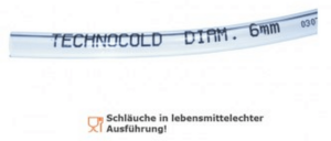 Kondensatschlauch transparent 6x9mm