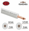 Kupferleitung Mono 1/4", 3/8", 1/2" x 0,8mm oder 1,0mm