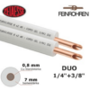 Kupferleitung Dual isoliert 1/4"+3/8" x0,8mm