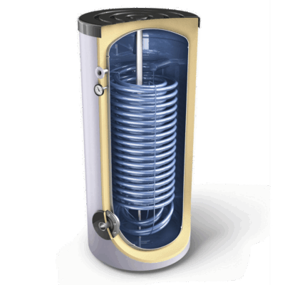 Warmwasserspeicher 1 Doppelwendel-Wärmetauscher 200L_300L_500L